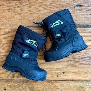 Size 8 Toddler Boy Arctic Cat Snow Boots ❄️❄️❄️